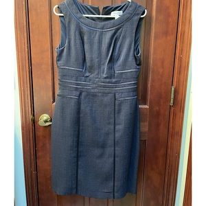Dress barn sheath dress denim size 6
